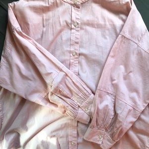 Everlane 3/4 sleeve button down dress shirt